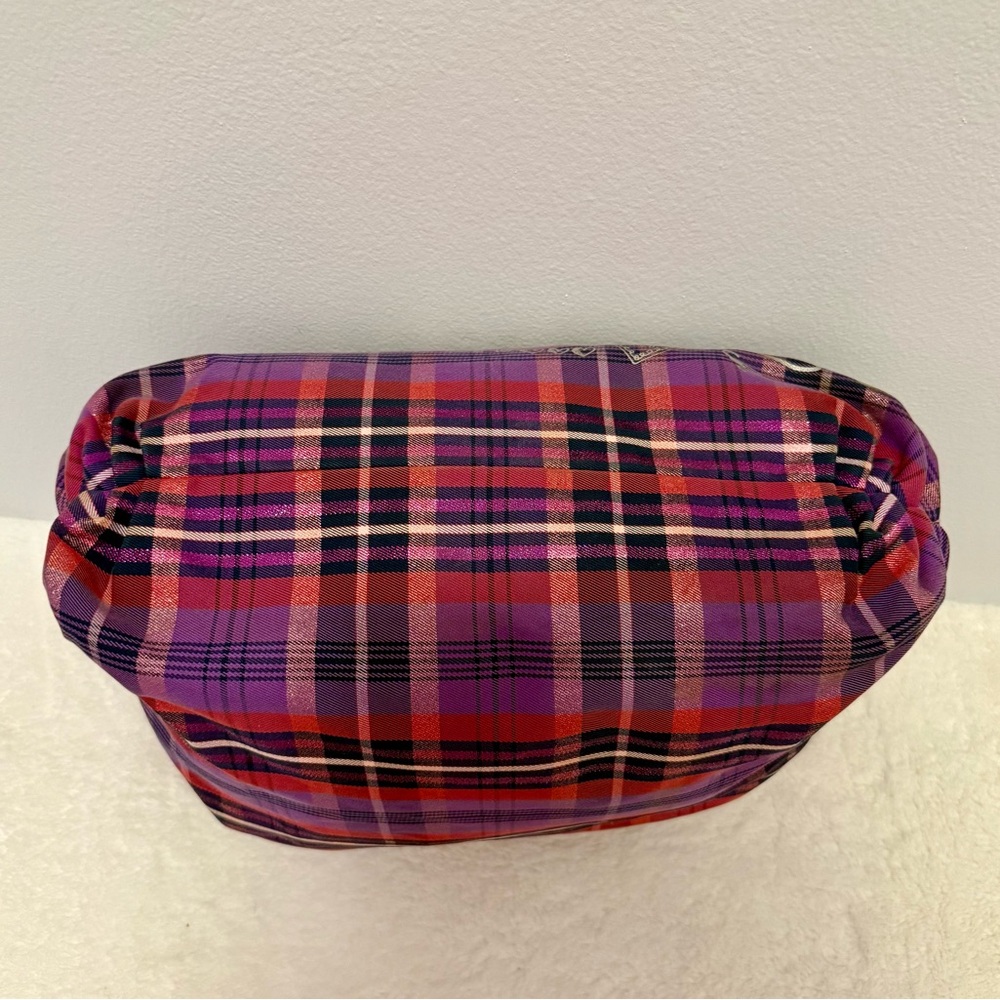 Coach Vintage Poppy Tartan Glam Purple Plaid Handbag/Tote - Picture 11 of 13